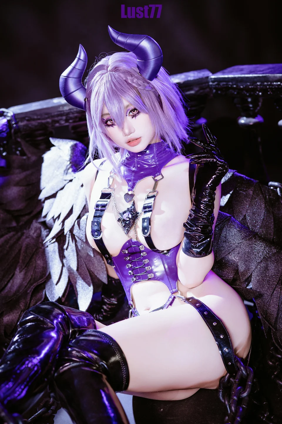 柒柒要乖哦 - No.084 堕天使之歌 [84P-1.33GB] tg@simisebaisi 【丝足阁】075.webp